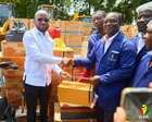 CEO Osman Ayariga leads NYA equipment distribution for first batch of apprentices in Accra