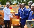NYA CEO Ayariga distributes equipment to National Apprenticeship Programme beneficiaries