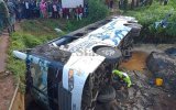 Na God FC escape tragic accident after team bus collides with trailer