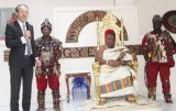 British High Commissioner pays courtesy call on Gbese Mantse