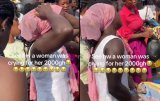 Elderly woman cries bitterly as thieves snatch her ₵2,000 at Kantamanto (video)