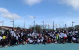 Hundreds of kids and coaches undergo Tennis training in Accra