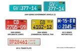 DVLA’s new number plates; some observations…