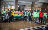 Black Galaxies touchdown in South Africa ahead of Bafana Bafana friendly tie