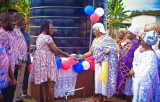 Hydro Cooperative Credit Union provides merchandise water system for Akwamu-Pesse