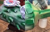 Extraordinary coffin used for dead Ghanaian palm wine tapper's burial sparks reactions