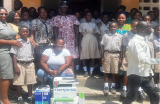 Teshie 11 & 12 Class of 1993 donates printer-photocopier to alma mater