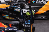 Lando Norris wins F1 drivers’ title in Abu Dhabi Grand Prix won by Max Verstappen