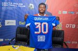 Kenyan giants Police FC announce signing of Ghanaian midfielder Samuel Quansah