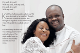 Tribute: Omane Boamah’s wife narrates how late nights and kenkey sealed their love story