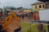 Heavy rain caused building collapse at Kotokuraba’s London Bridge area – Police