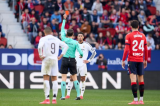 Bellingham sent off as Real Madrid held by Osasuna