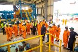 Ghana Gas Board inspects ongoing maintenance work on Atuabo Gas Processing Plant