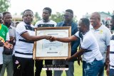 Swedru All Blacks honour Club President Stephen Atto Quayson for leading Premier League return (…)
