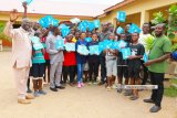 Akrong Publications donates 1,000 exercise books to St. Faustina R.C. Basic School