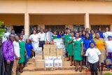 Dr K.B. Tandoh Outreach donates medical supplies and books to Goaso communities