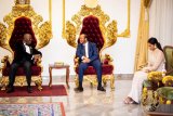 (Photos): Asantehene hosts King Mswati III in spectacular Manhyia banquet