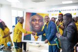 UMB staff celebrate MD Dr. Philip Oti-Mensah on his birthday