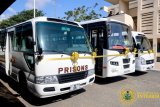Interior Minister presents three buses to the Ghana Prisons Service