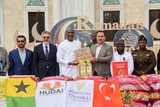 Interior Minister receives Hudai Foundation food donation for prison inmates during Ramadan