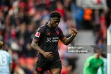 Ernest Poku scores as Bayer Leverkusen defeat Union Berlin at the BayArena