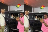 Ga Mantse discharged after Oti Region accident; Mahama pays hospital visit