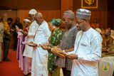 Mahama swears in new Hajj Board, calls for transparency and innovation