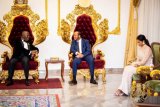 Asantehene hosts King Mswati III in spectacular Manhyia banquet [Photos]