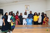 Sports Minister Kofi Adams vows to support Jeremy Doku's projects in Ghana