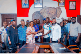 NPP youth executives pick flagbearer forms for Bryan Acheampong