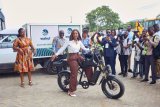 Ghana showcases clean energy progress with a visit to an innovative e-bike manufacturer