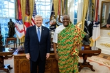 Ghana positions itself as gateway to Africa in Ambassador Smith’s first meeting with Trump