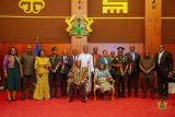 Mahama swears in 11 new Police Council Members [Photos]