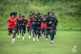 Black Galaxies hold first training session ahead of South Africa friendly
