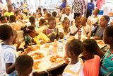 Teshie children feast at PCG’s Jesus Christmas Street Party