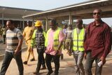 Volta Regional Minister inspects Akatsi North Agenda 111 district hospital project