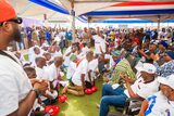 Karaga: NPP delegates kneel before Bawumia to appeal for Amin Adam to contest seat again