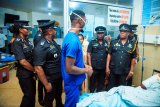 Photos: IGP visits injured officers and deploys reinforcement teams to Sampa after violent clashes