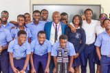 Dr. Prosper Narteh Ogum inspires SOS-Hermann Gmeiner students with career guidance session