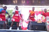 Adom FM Kolor Paaty: Team orange shines in fun-filled washing and dancing competition