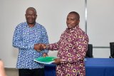 Samuel Kofi Ahiave hands over to Kow Eduakwa Sam as Ag. CEO of Bui Power Authority