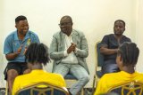GFA President Kurt Okraku visits Black Princesses camp ahead of Tunisia clash