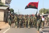 Security Agencies, Volta Regional Minister conduct routine march ahead of Christmas and New Year