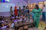 Gender Minister visits the 31st December Women’s Day Care Centre and Makola clinic