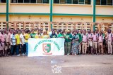 TOSA Y2K Alumni donates 105 mono desks to Tema Secondary School