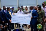 GoldBod donates GHS5m, five vehicles to NAIMOS to combat illegal mining