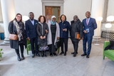 Ghana’s Ambassador Designate Mona Quartey and team tour northern Italy