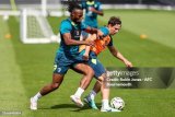 Antoine Semenyo bids farewell to Zabarnyi after PSG move