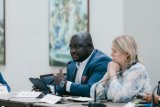 Mpraeso MP Opoku Ansah calls for global action against child trafficking at Capitol Hill Summit