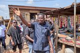 Dr Gideon Boako announces reconstruction of Yamfo Market